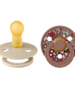 BIBS x LIBERTY Colour cumlíky z prírodného kaučuku 2ks - veľkosť 2