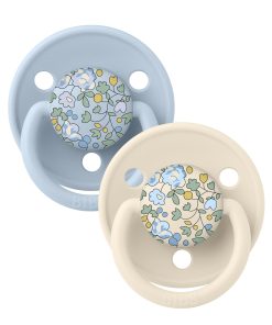 BIBS x LIBERTY De Lux cumlíky zo silikónu 2ks - one size