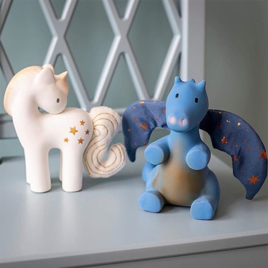 Tikiri rozprávkový jednorožec z prírodnej kaučukovej gumy – Obrázok 3