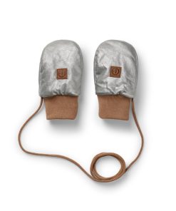 Elodie details Rukavice Palčiaky 0-12 m - Silver Sheen