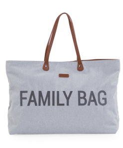 Childhome Cestovná taška Family Bag Canvas Grey