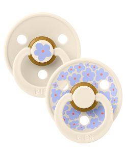 BIBS STUDIO Colour Jasmine cumlíky z prírodného kaučuku 2ks - veľkosť 1