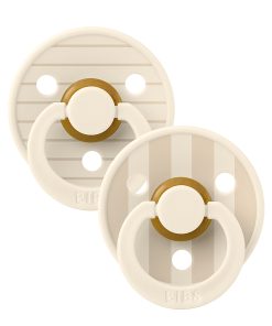 BIBS STUDIO Colour Pin cumlíky z prírodného kaučuku 2ks - veľkosť 1