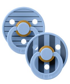 BIBS STUDIO Colour Pin cumlíky z prírodného kaučuku 2ks - veľkosť 2