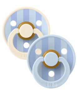 BIBS STUDIO Colour Block cumlíky z prírodného kaučuku 2ks - veľkosť 2