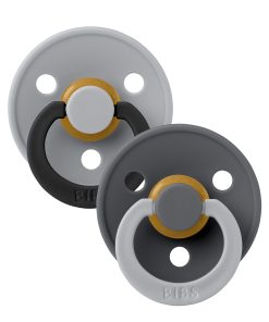 BIBS STUDIO Colour Fusion cumlíky z prírodného kaučuku 2ks – veľkosť 1